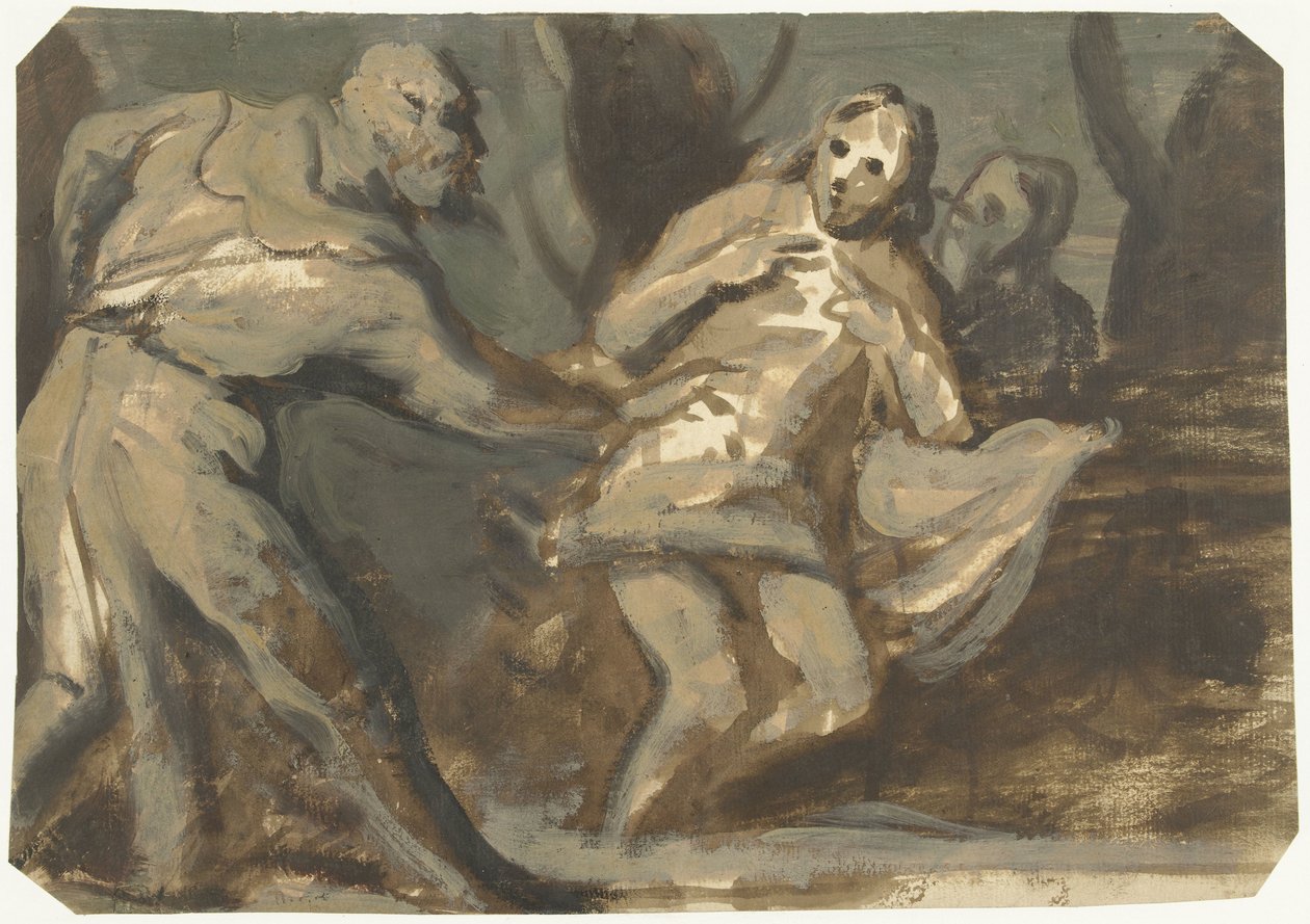 Susanna och de äldre av Domenico Tintoretto
