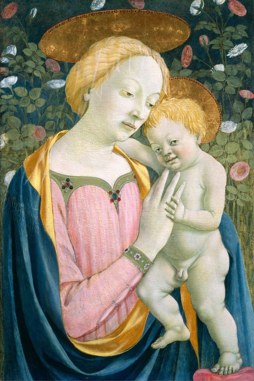 Madonna och barn av Domenico Veneziano