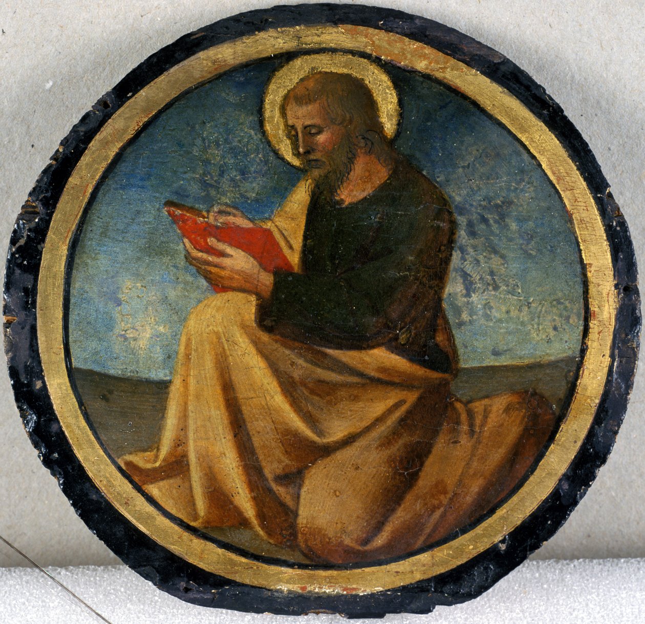 En evangelist, ca 1460 (tempera på poppelträ) av Domenico di Francesco dAntonio Domenico di Francesco dAntonio