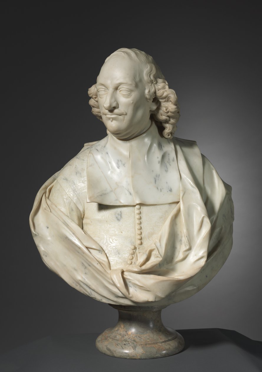 Porträtt av en man, ca 1680 av Domenico or Guido Guidi