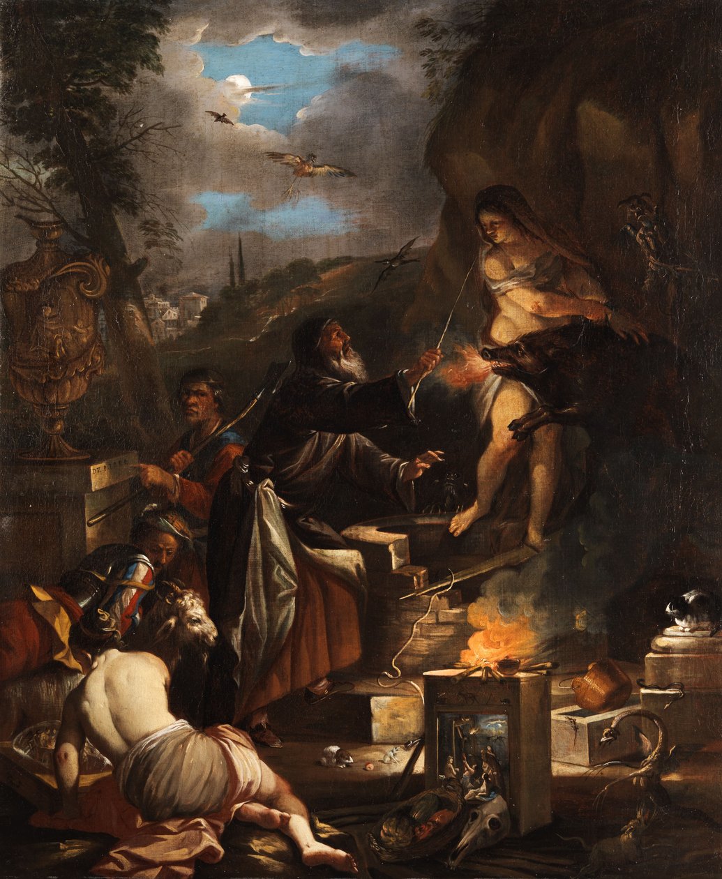 Der Hexenmeister av Domenicus van Wijnen