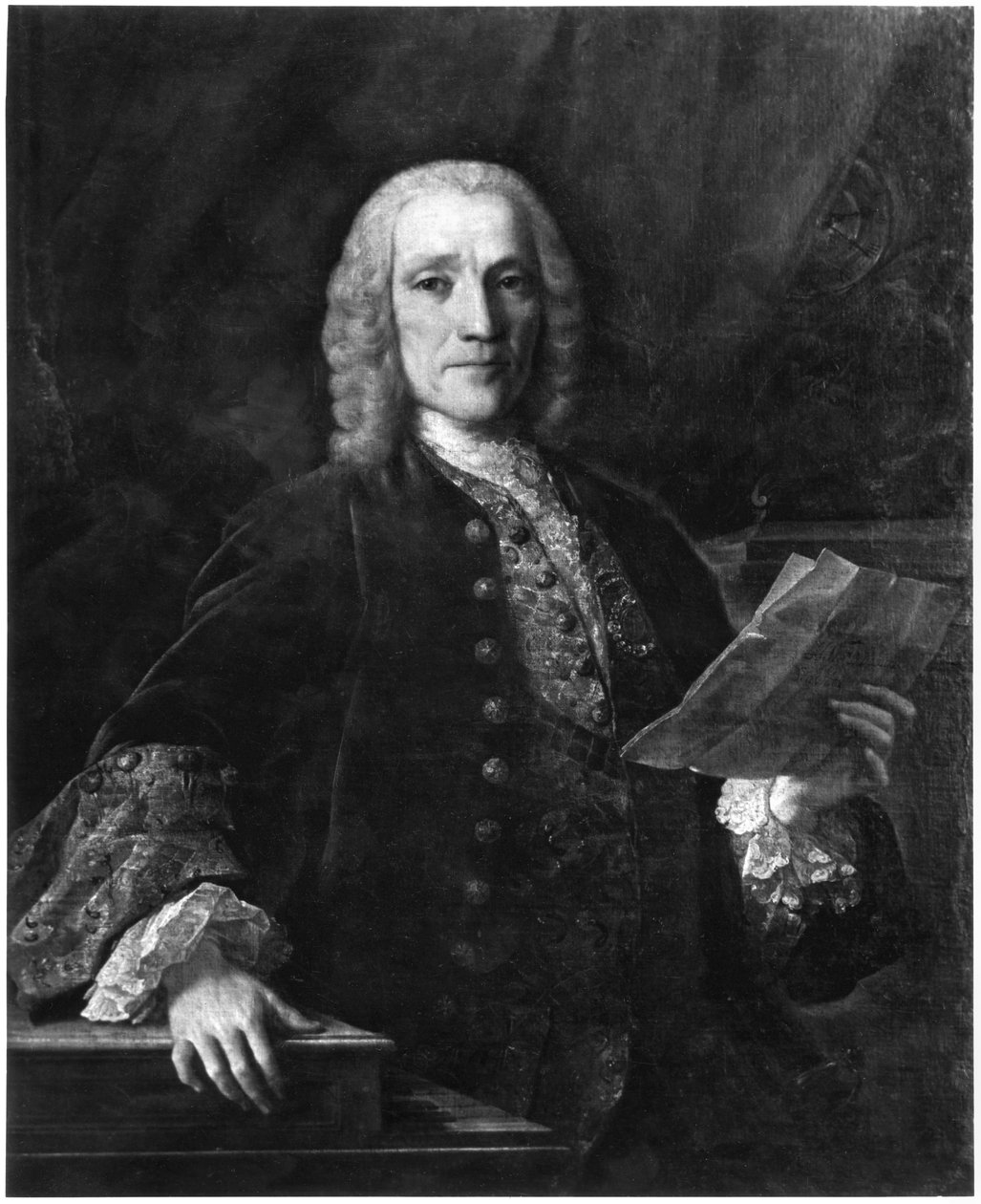 Porträtt av Domenico Scarlatti (1686-1757) av Domingo Antonio de Velasco