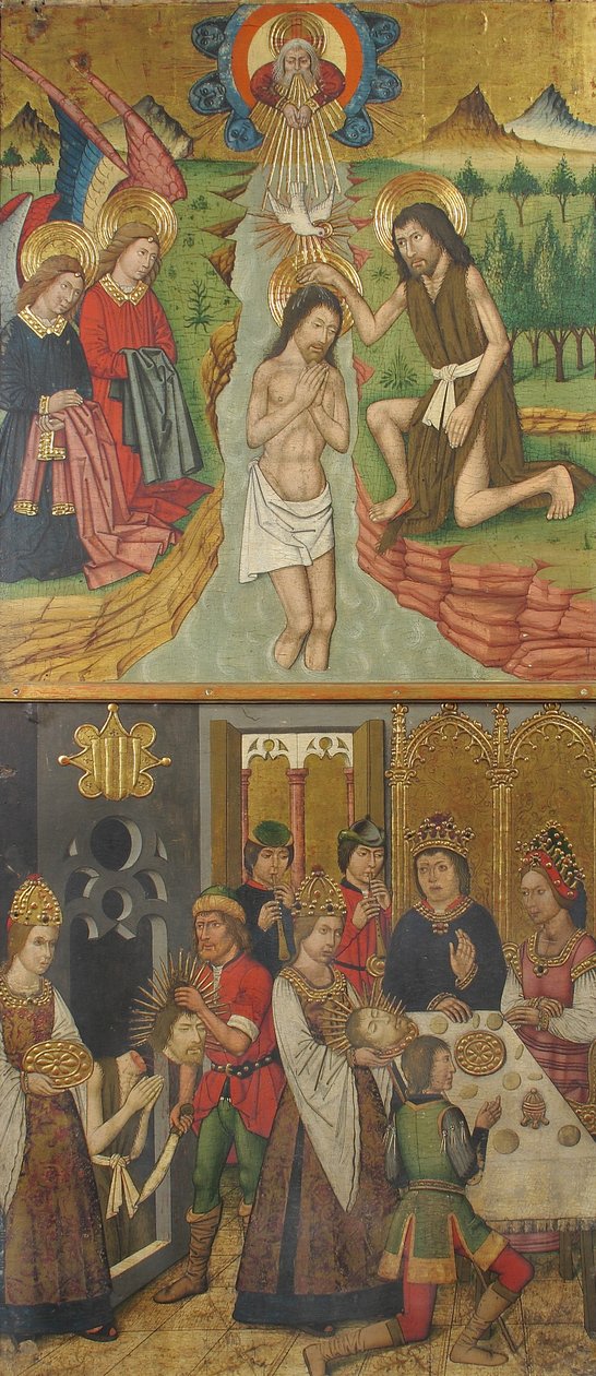 Panel från Saint John Retable, 1464-1507. av Domingo Ram