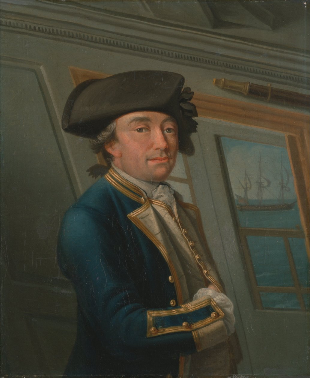 Kapten William Locker av Dominic Serres