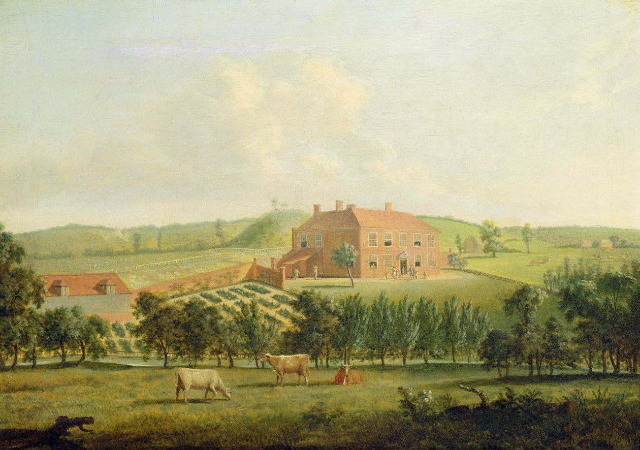 Saint Vincents, Near West Malling, Kent, ca 1779 av Dominic Serres