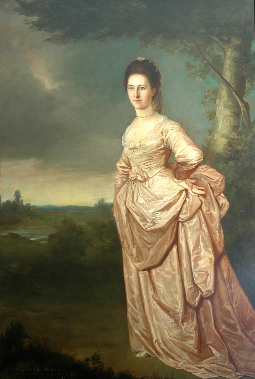 Mrs Wood, 1770 av Dominic Serres