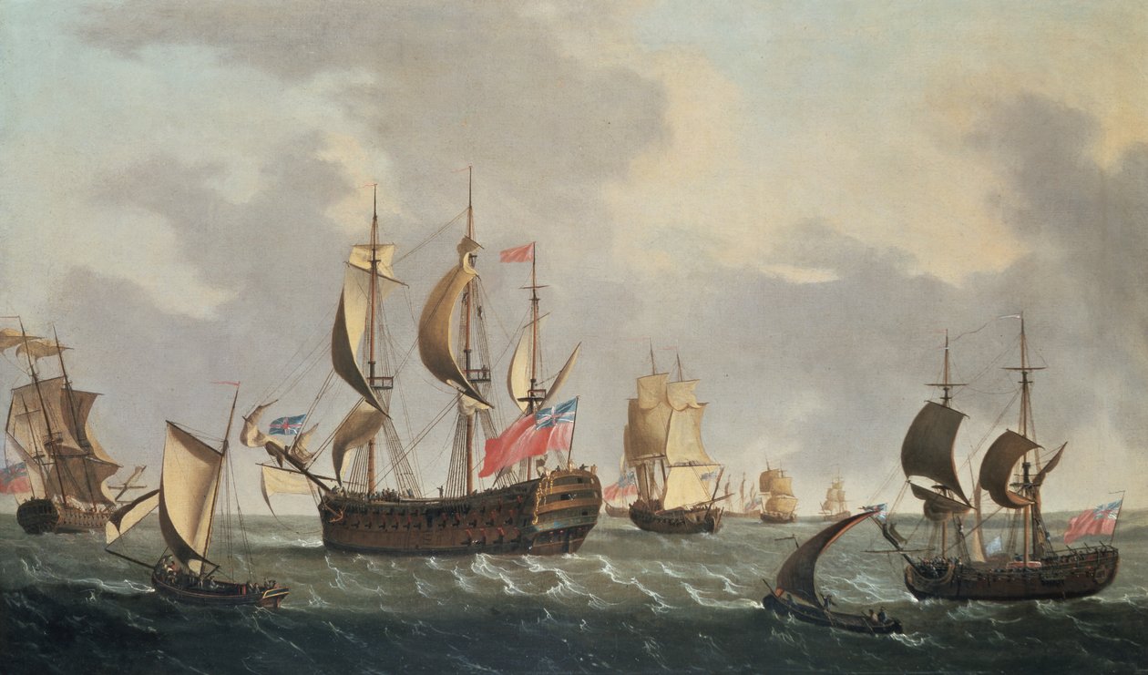 Royal Squadron utanför kusten av Dominic Serres