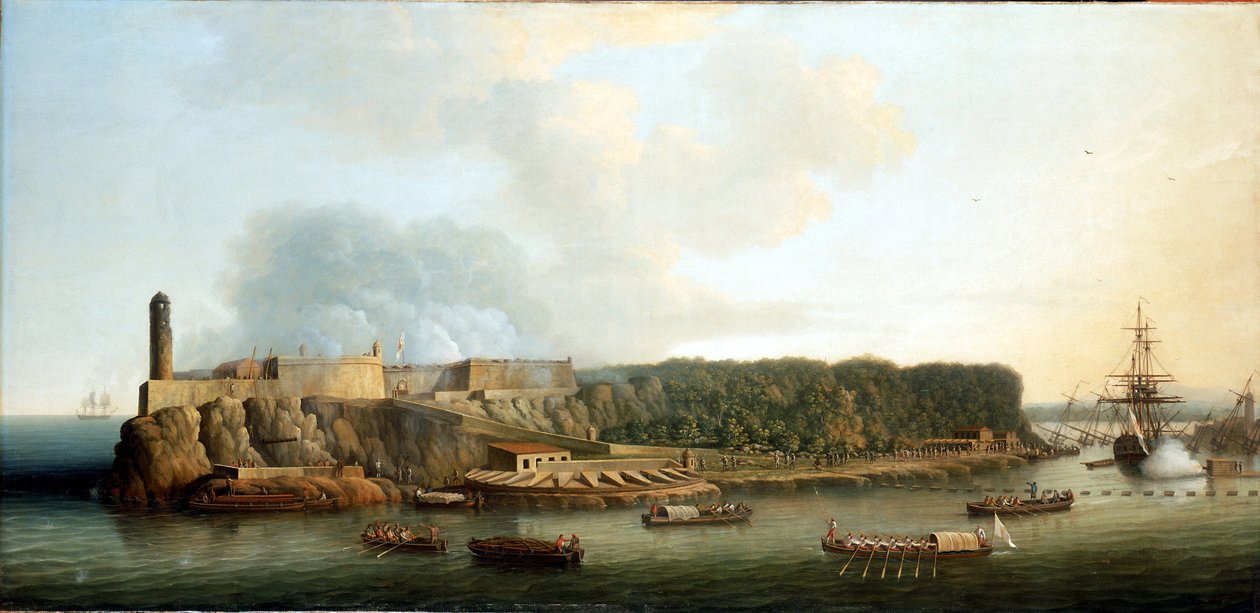 Sjuåriga kriget (1756-1763): Intagandet av Havanna av Dominic Serres