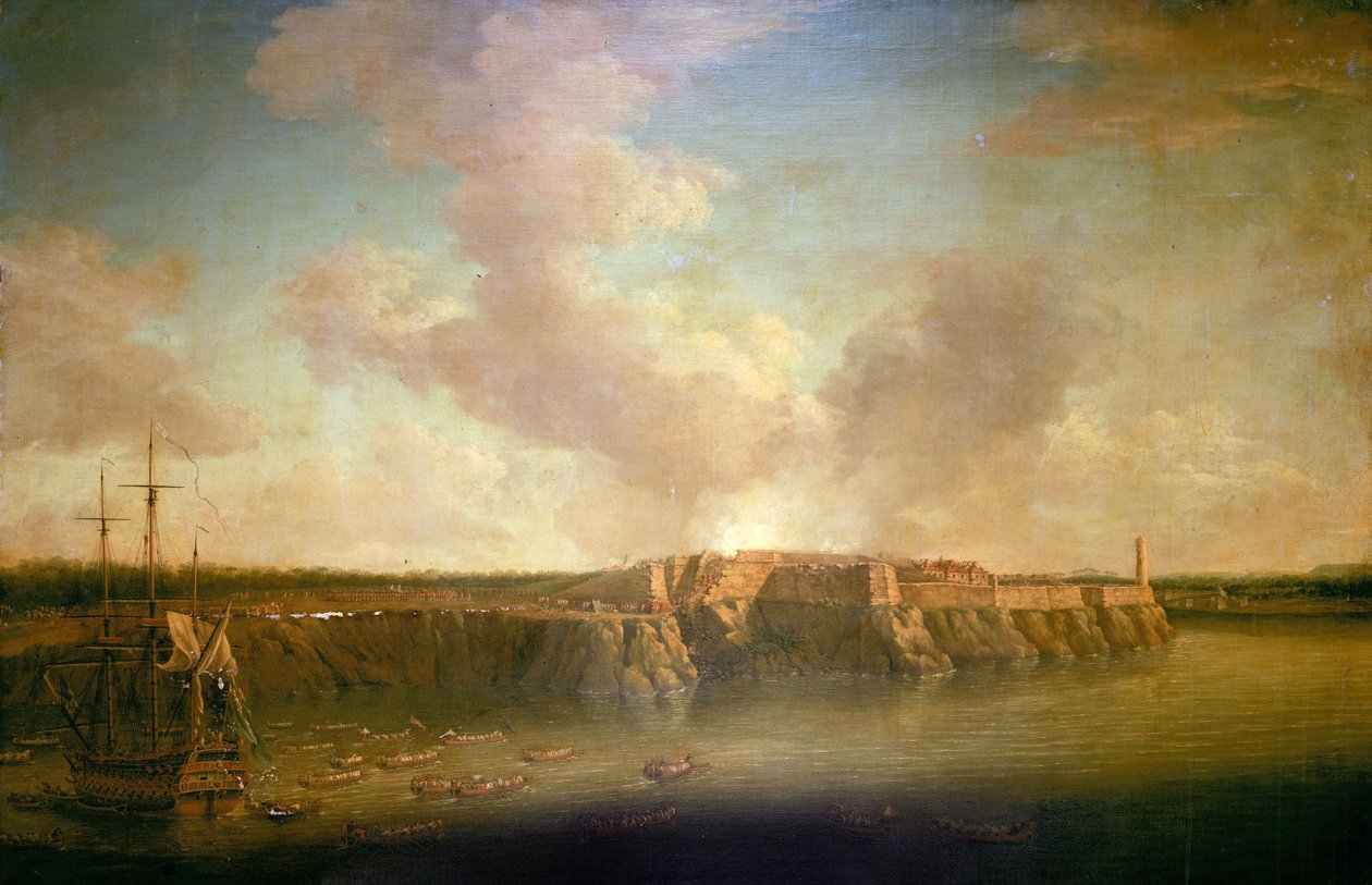 Sjuårskriget (1756-1763): invasion av Havanna av Dominic Serres