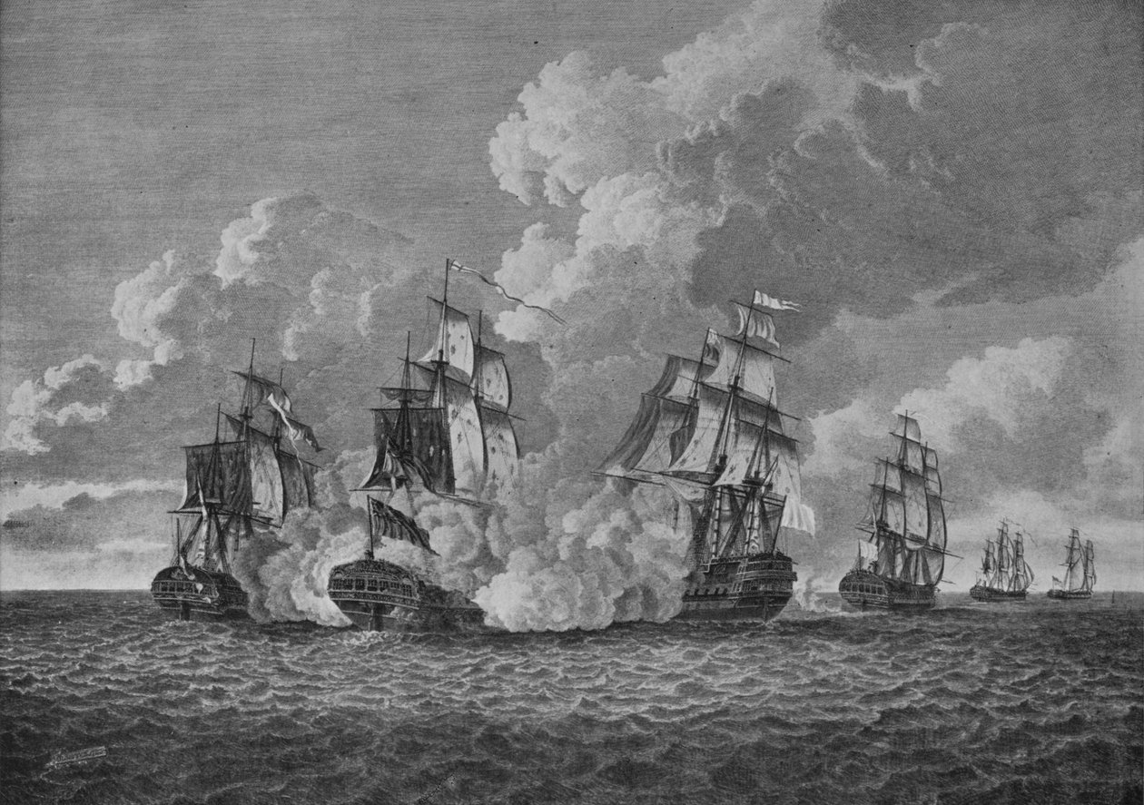 Medlaren och Alexander, c1784 av Dominic Serres