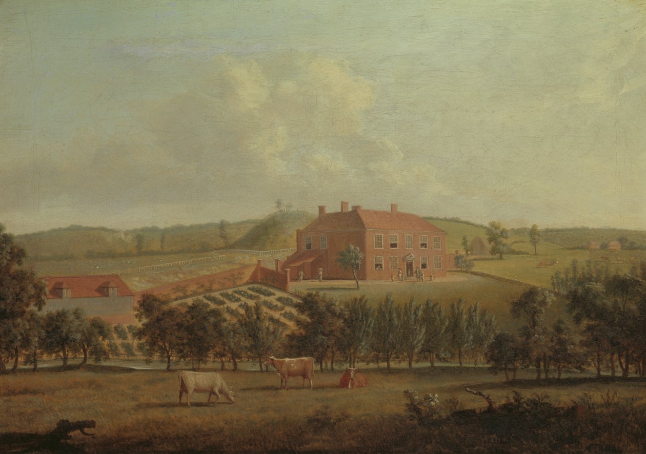 Saint Vincents, nära West Malling, Kent av Dominic Serres RA