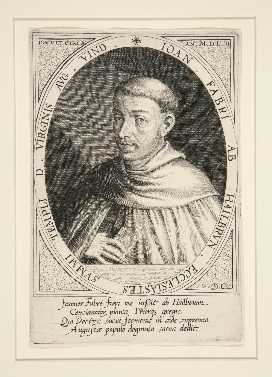 Johann Faber av Heilbrun av Dominicus Custos