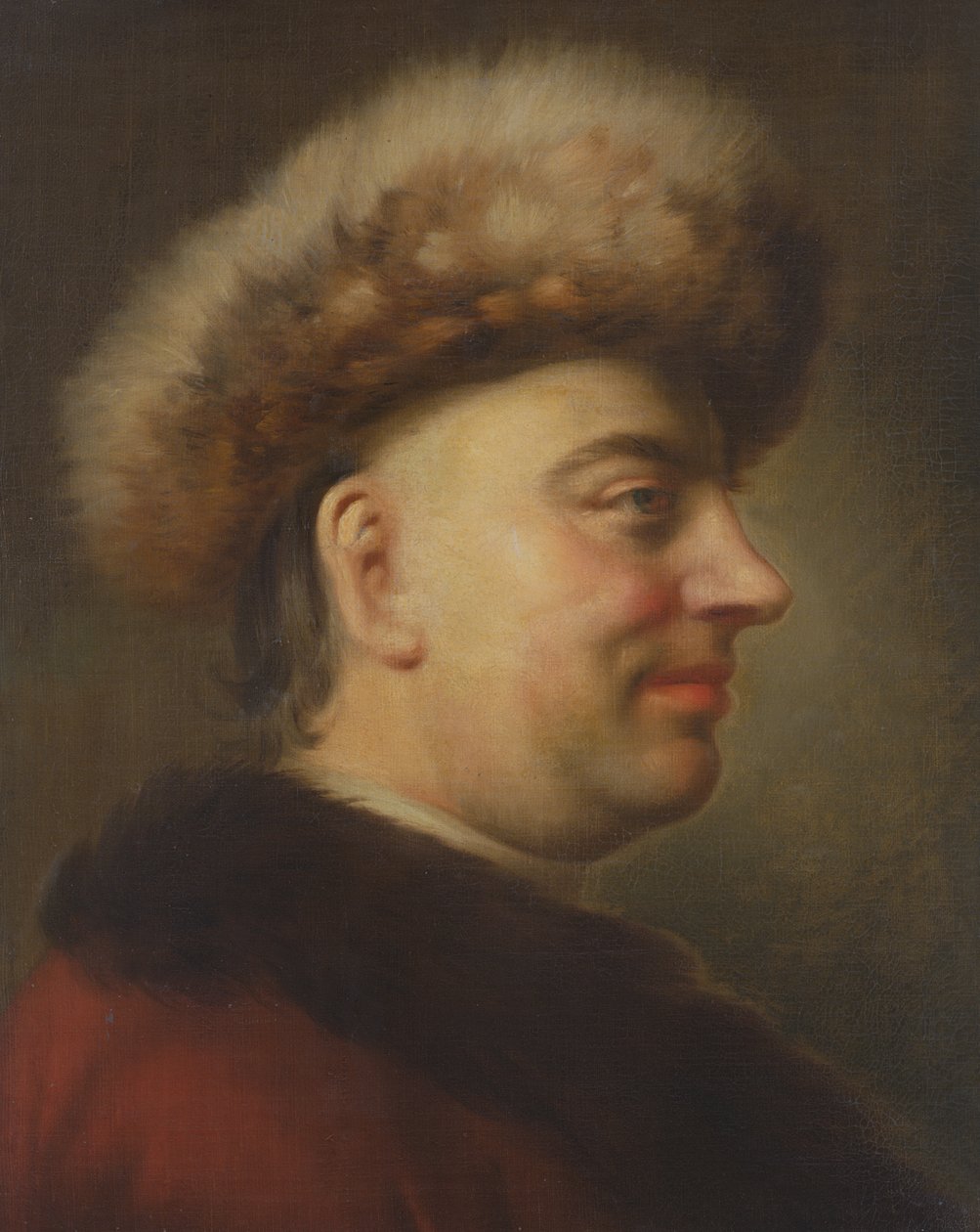 Porträtt av senatorn och poeten Barthold Heinrich Brockes (1680-1747) av Dominicus Van der Smissen