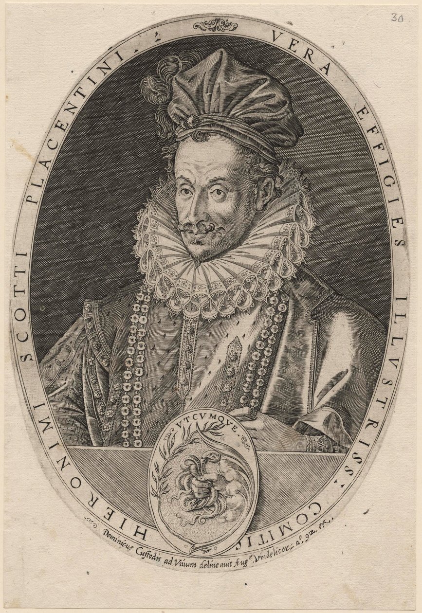 Jeronimo Scotto, före 1615 av Dominicus or Custodis Custos