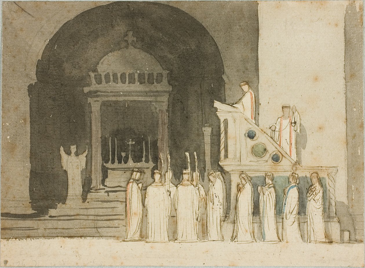 Himlens altare av Dominique Papety
