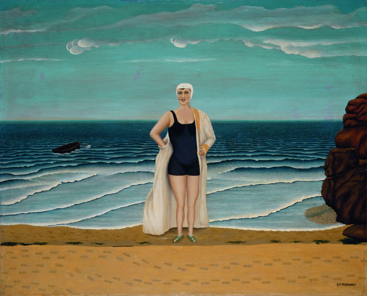 Klipporna och havet Klipporna och havet, 1931. av Dominique Peyronnet