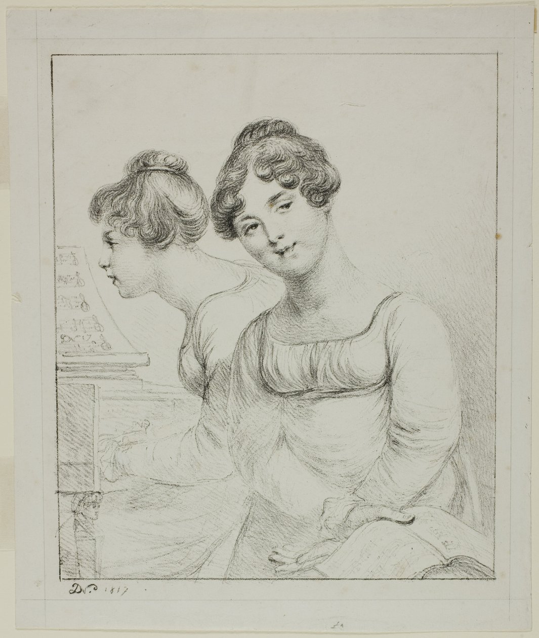 Madame Lavallée och Madame de Valory av Dominique Vivant Denon