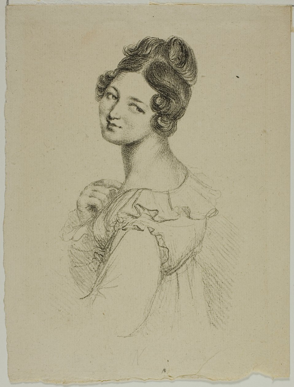 Porträtt av Madame Giacomelli av Dominique Vivant Denon