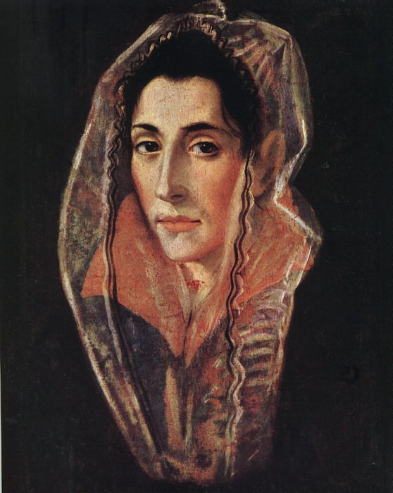 Female Portrait av El Greco