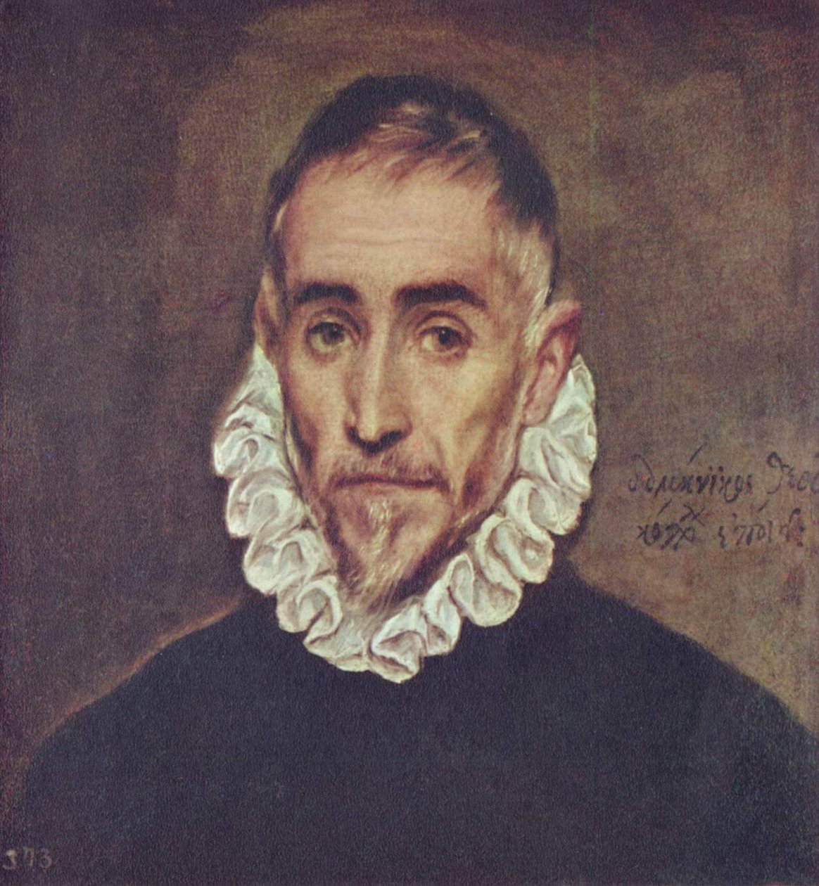 Porträt eines Edelmannes av El Greco
