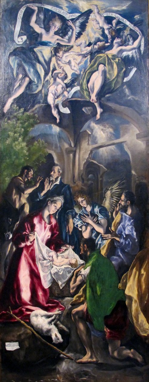 The Adoration of the Shepherds av El Greco