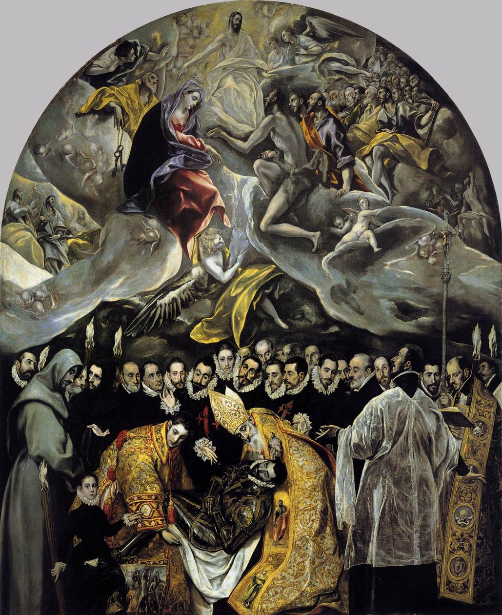 The Burial of the Count of Orgaz av El Greco