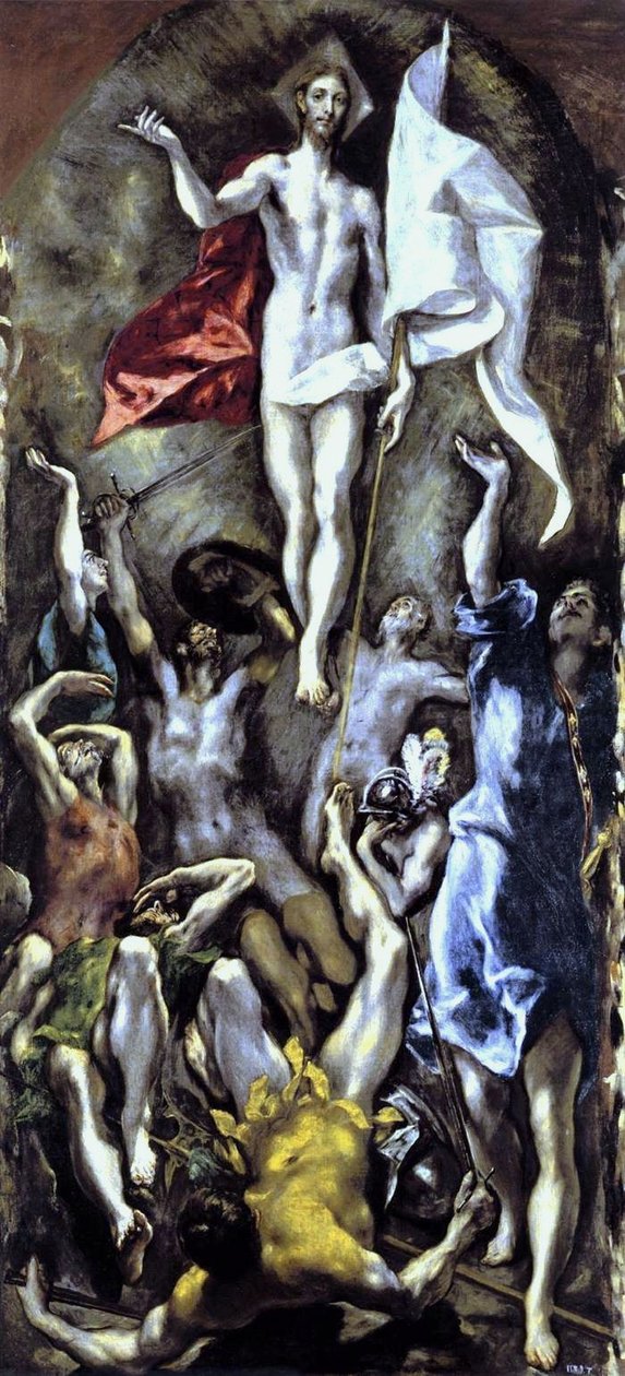 The Resurrection av El Greco