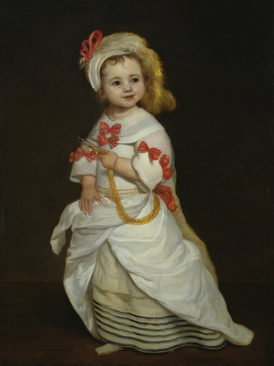 Porträtt av en infanta av Don Juan Carreno de Miranda