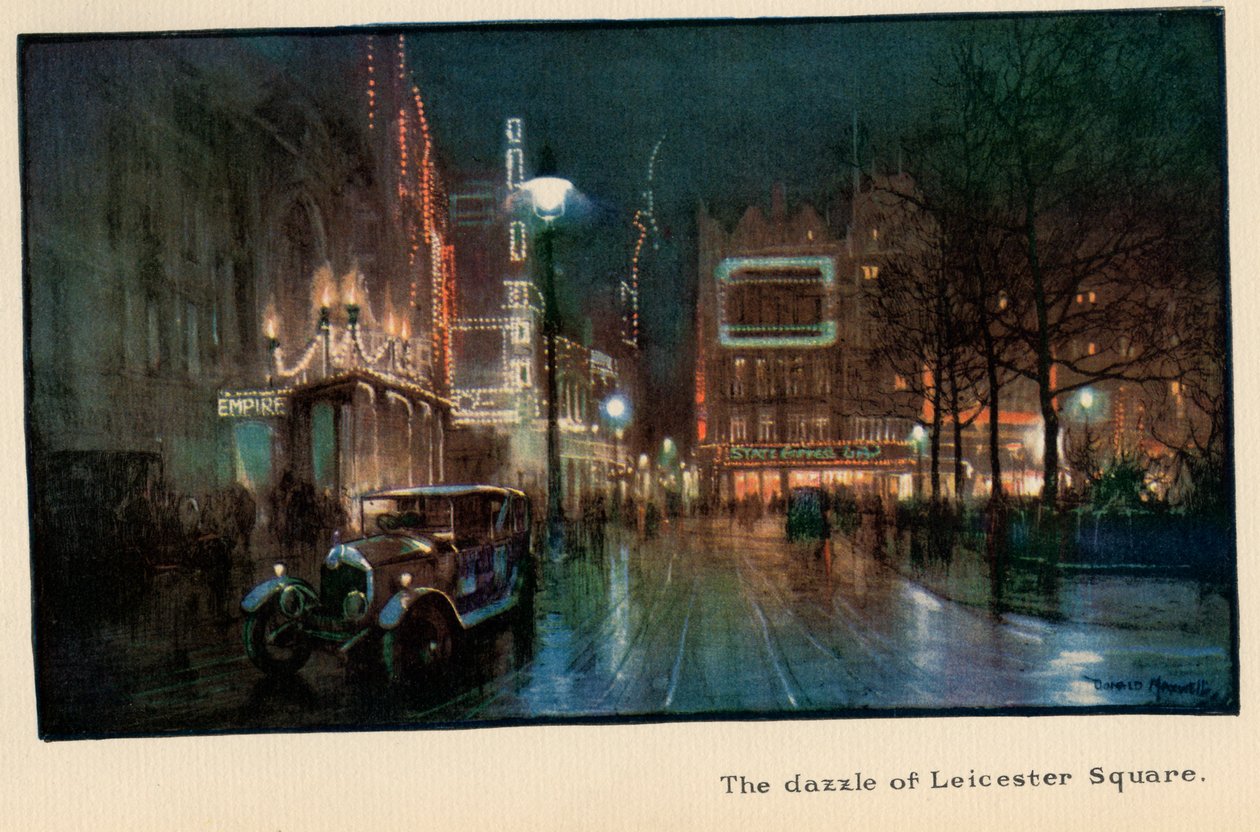 Leicester Square, från "The New Lights o