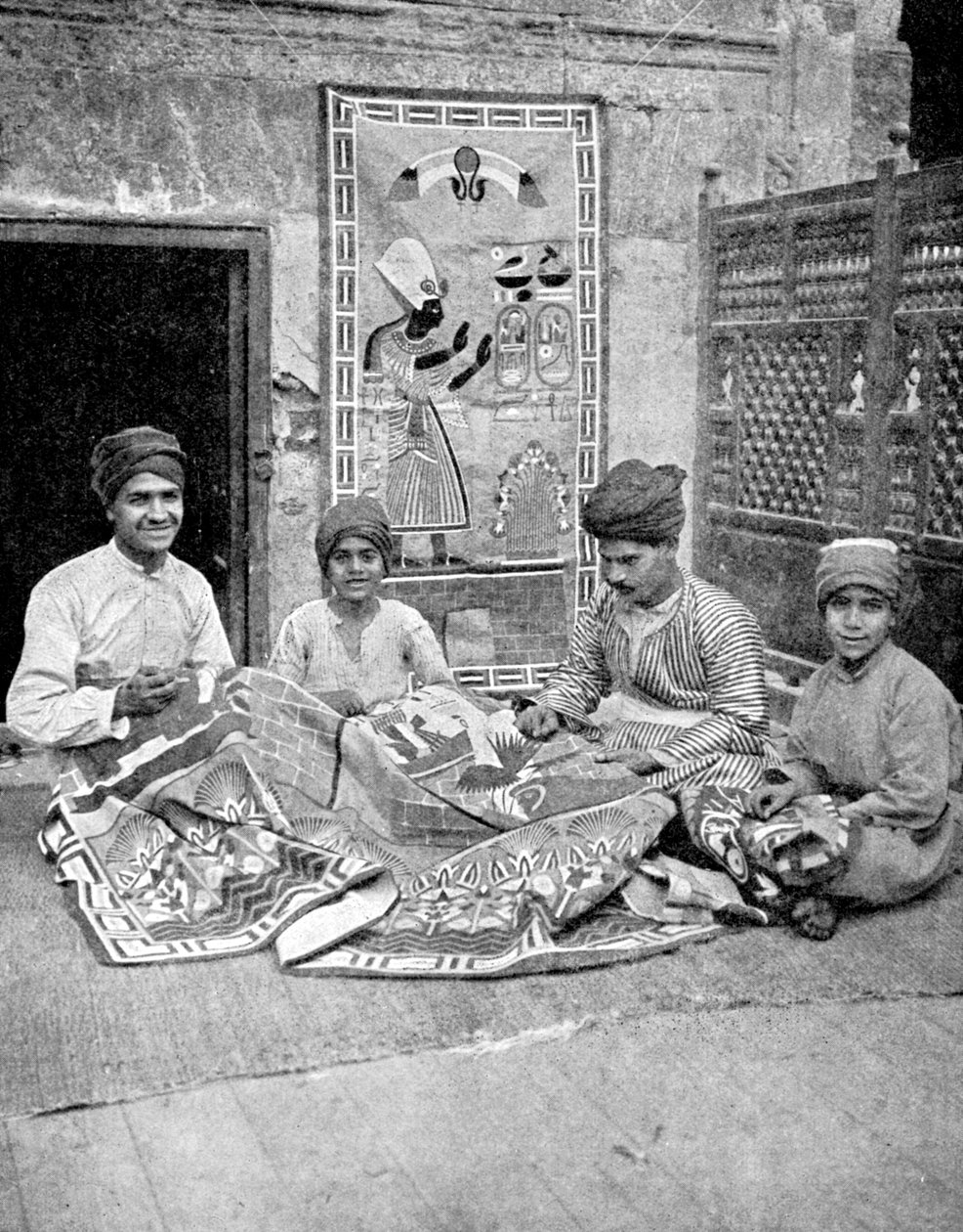 Hantverkare, Kairo, Egypten, Afrika, 1936. av Donald McLeish