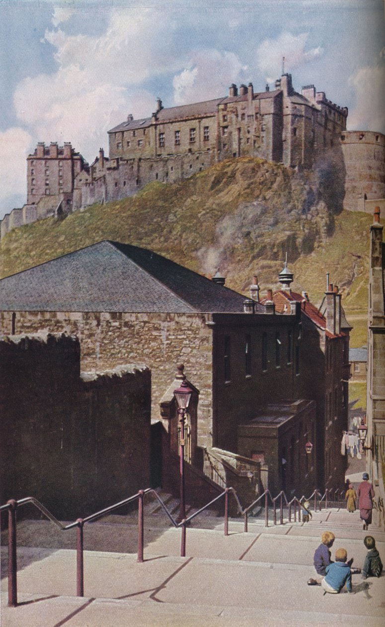 Edinburgh, ca 1930-talet av Donald McLeish