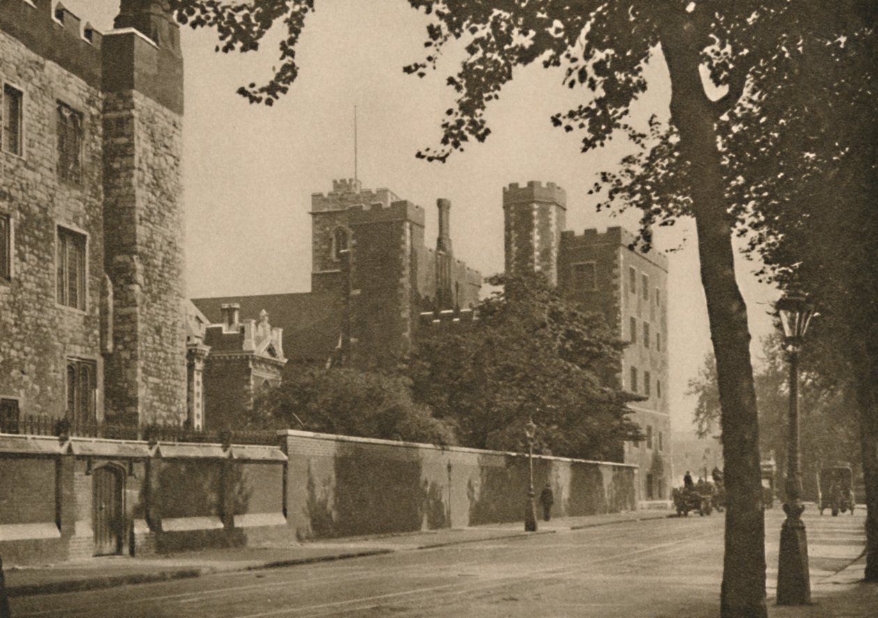 Lambeth Palace, residens för ärkebiskoparna av Canterbury i sju århundraden, c1935. av Donald McLeish