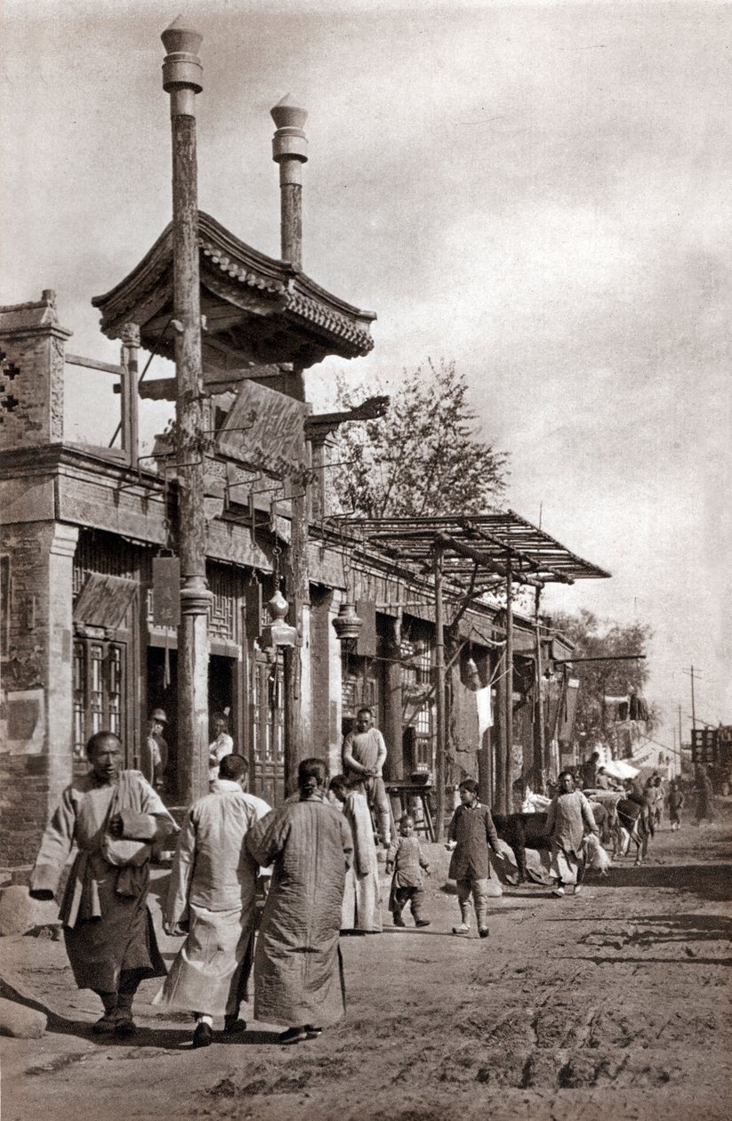 En gata, Peking av Donald Mennie