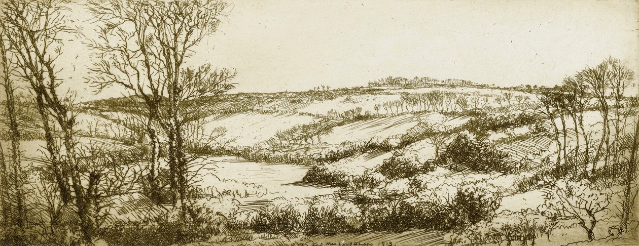 Cornish Landscape nr. 1 av Donald Shaw MacLaughlan
