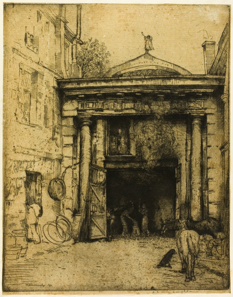 Karmeliternas smedja av Donald Shaw MacLaughlan