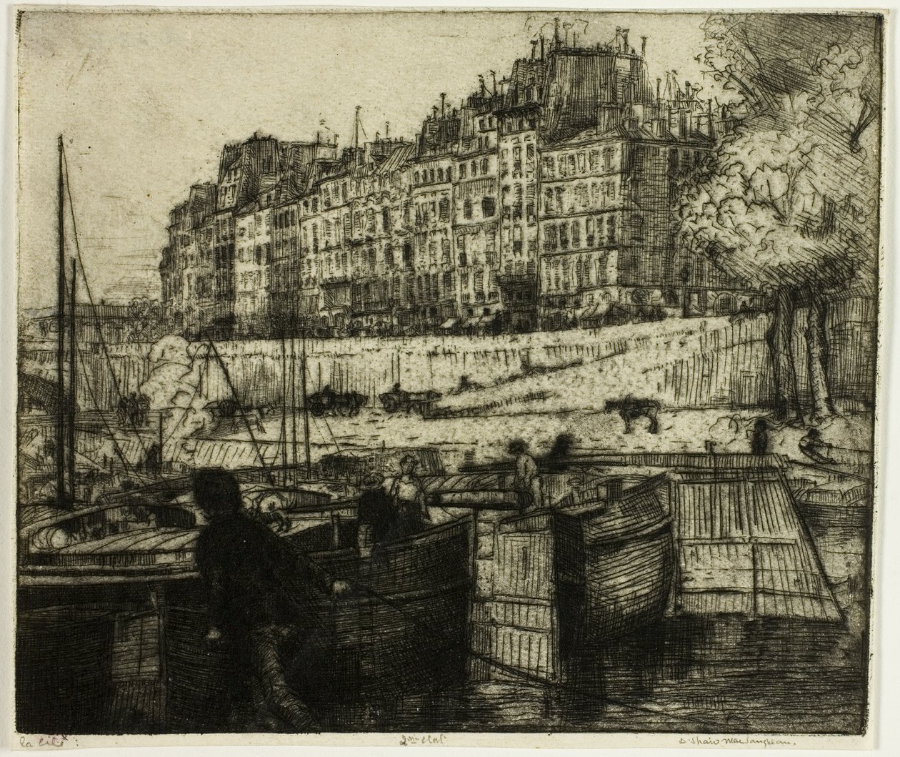 Staden, Paris av Donald Shaw MacLaughlan