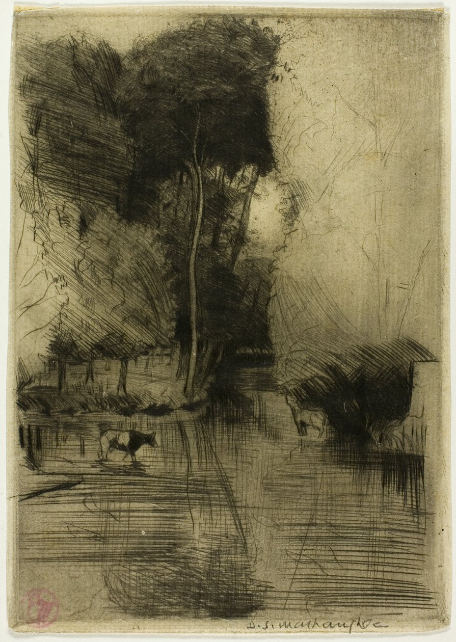 Mill Stream av Donald Shaw MacLaughlan