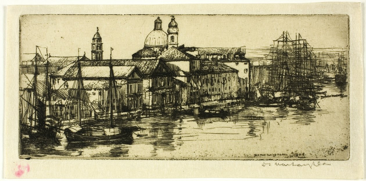 Morgon, Venedig av Donald Shaw MacLaughlan