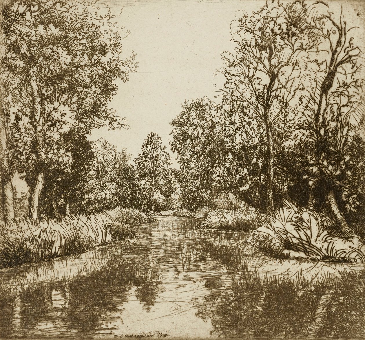 River Song nr. 2 av Donald Shaw MacLaughlan
