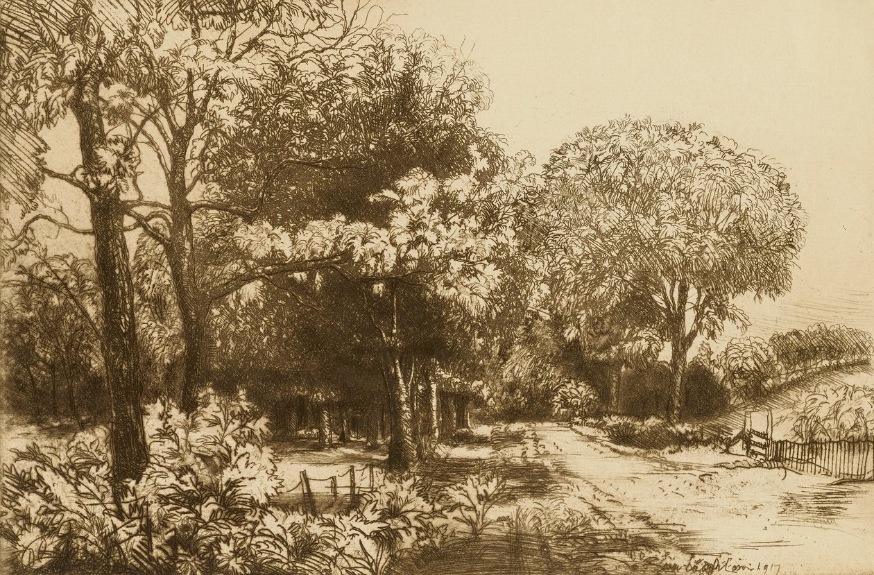 Vägbana, Tennessee av Donald Shaw MacLaughlan