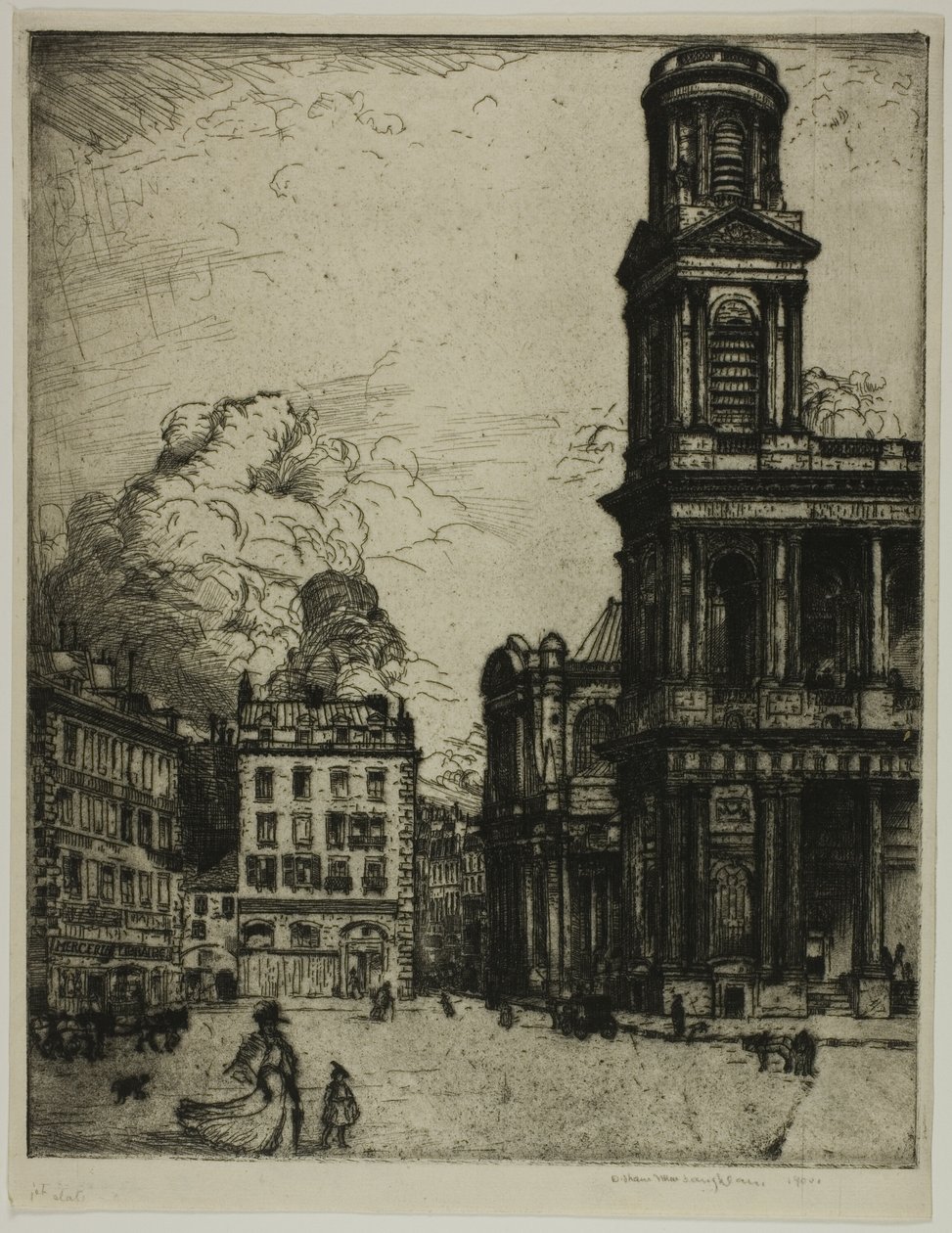 Saint Sulpice, Paris: Det stora tornet av Donald Shaw MacLaughlan