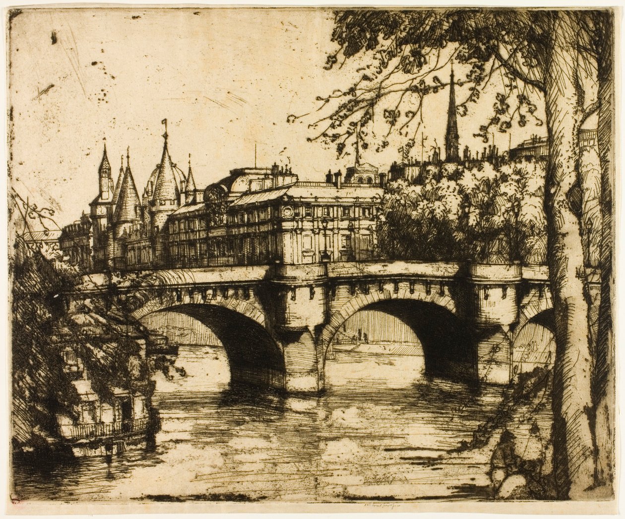 Conciergeriet, Paris av Donald Shaw MacLaughlan