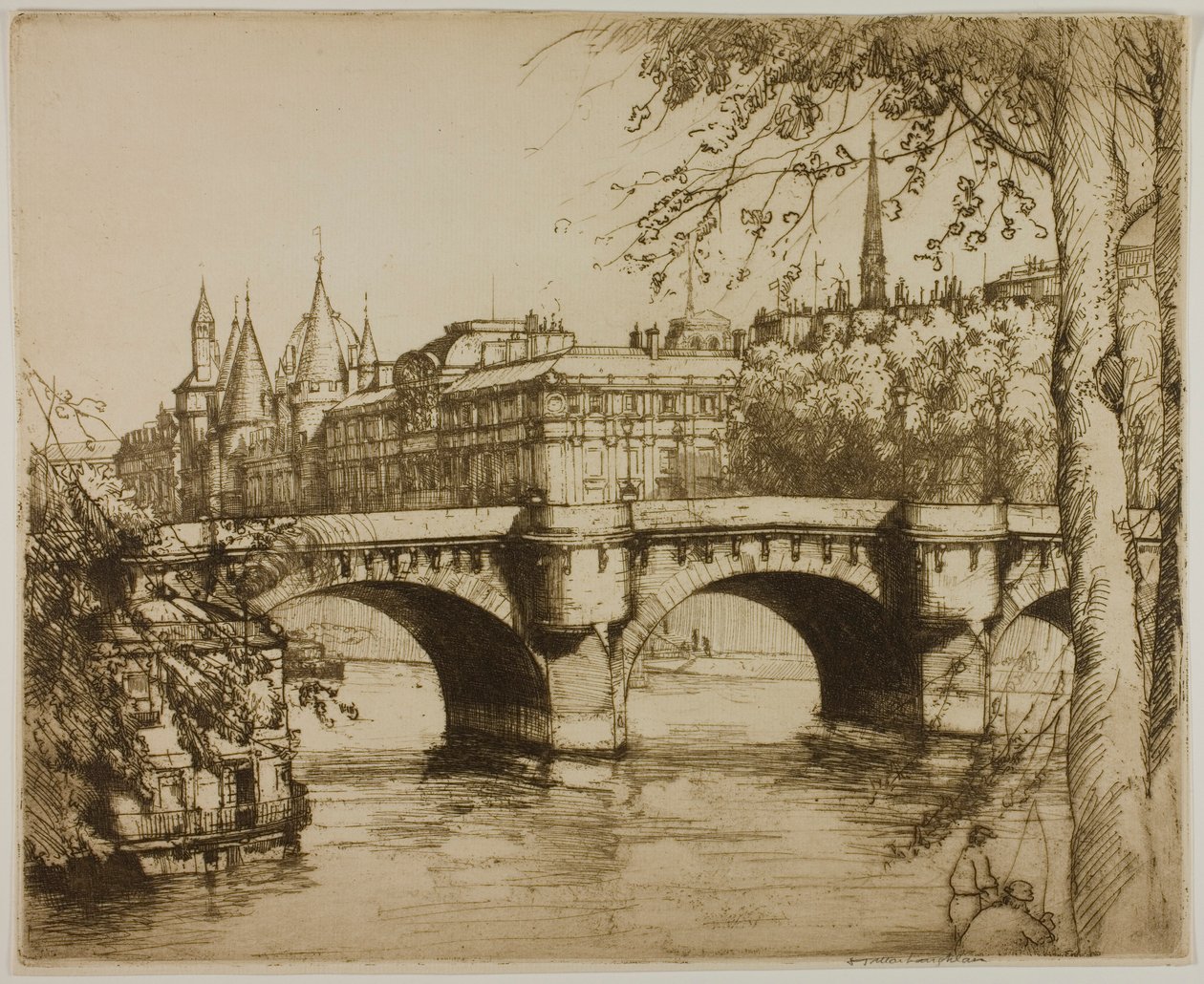 Conciergeriet, Paris av Donald Shaw MacLaughlan