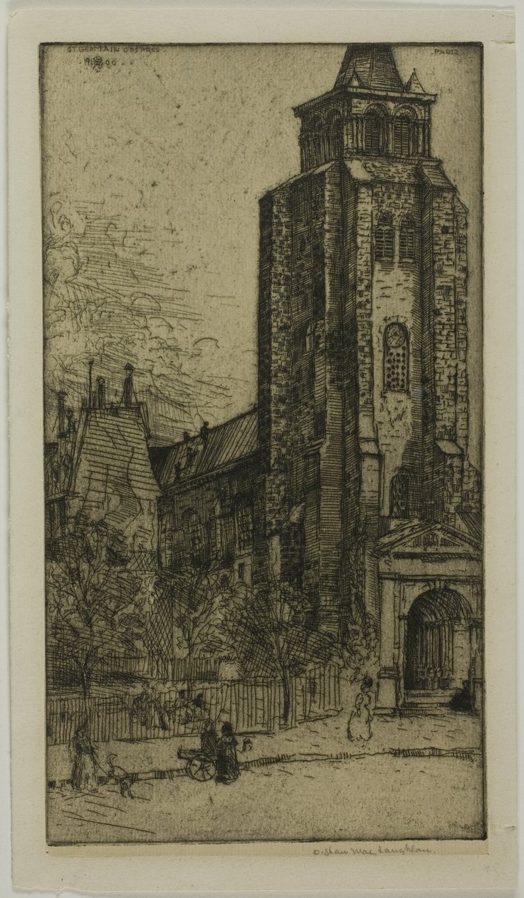 Tornet i St. Germain-des-Pres av Donald Shaw MacLaughlan
