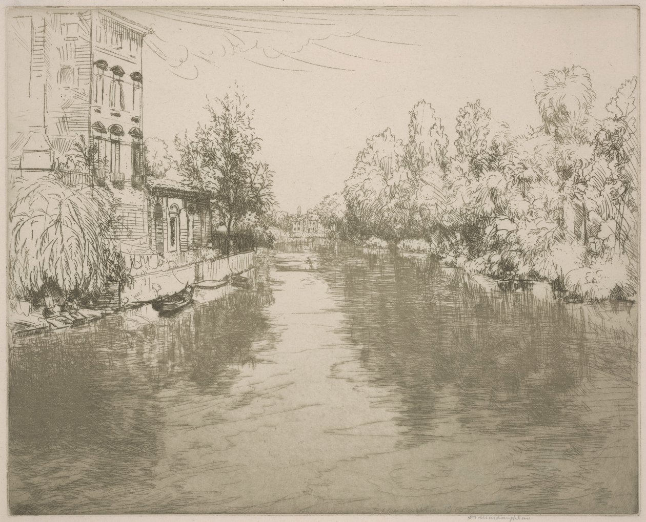 Treviso vatten av Donald Shaw MacLaughlan