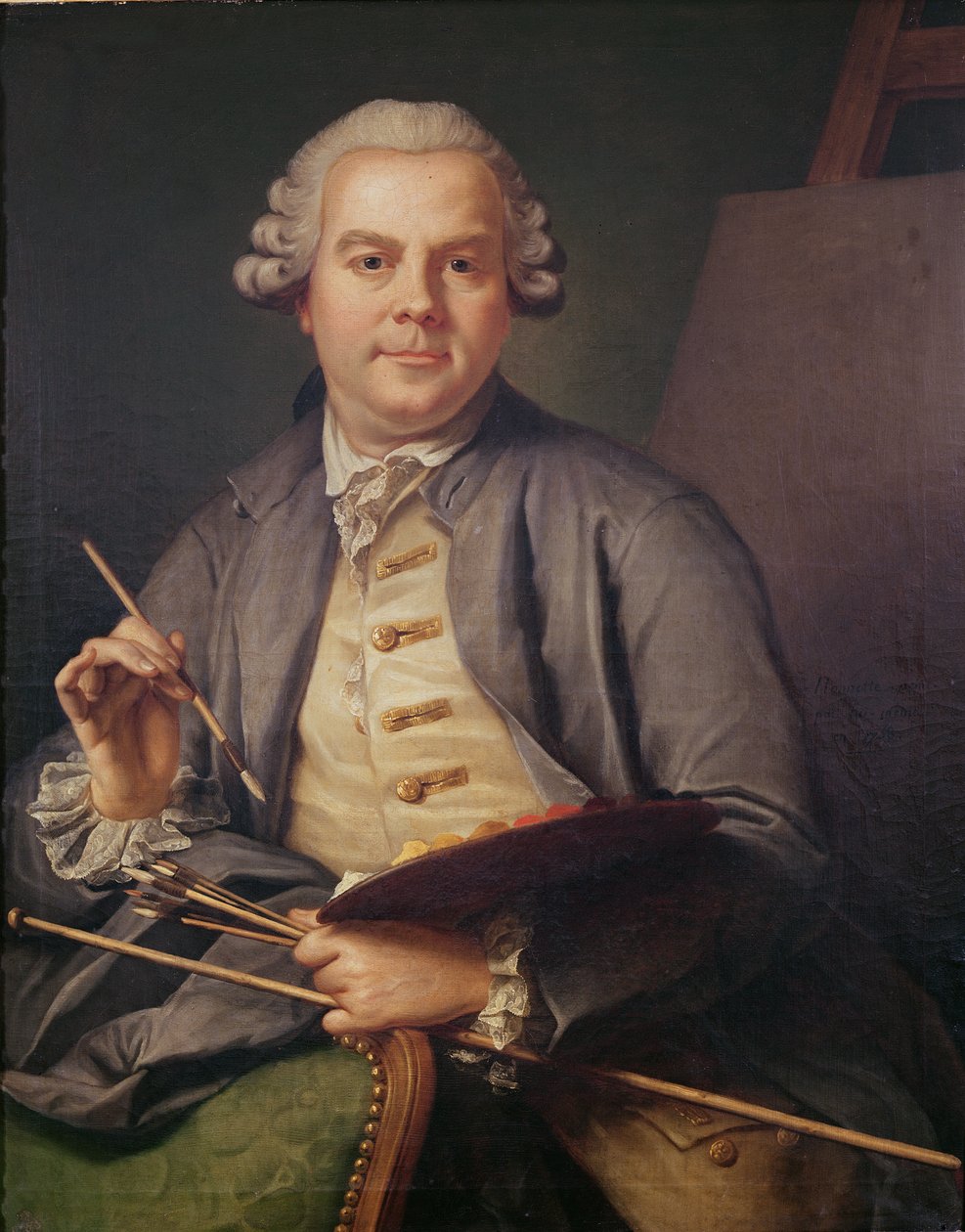 Självporträtt, 1758 av Donat Nonotte