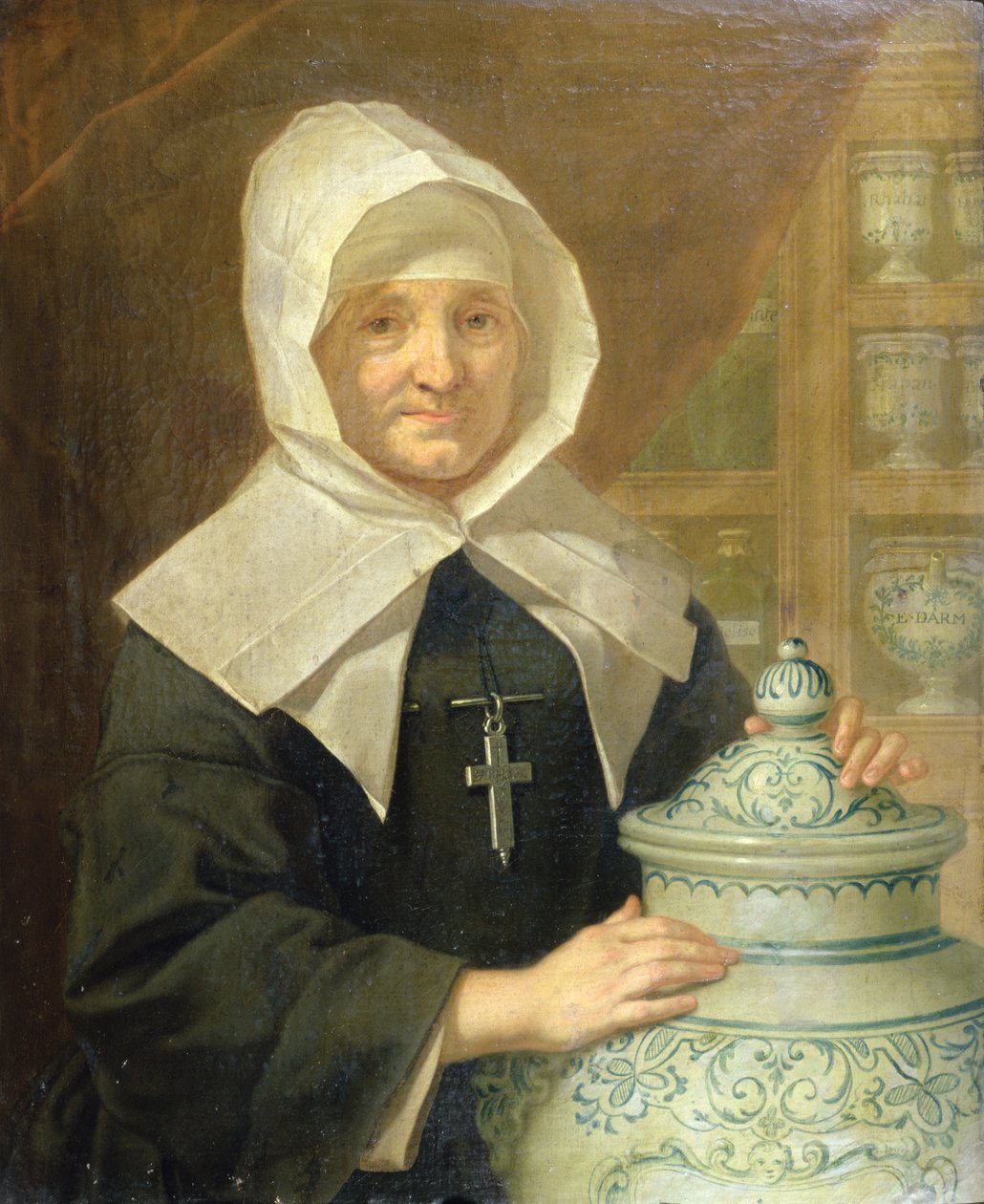 Syster Claudine Pila (d. 1802) av Donat Nonotte
