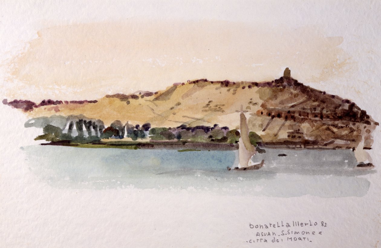 Aswan, S:t Simeons kloster och de dödas stad av Donatella Merlo
