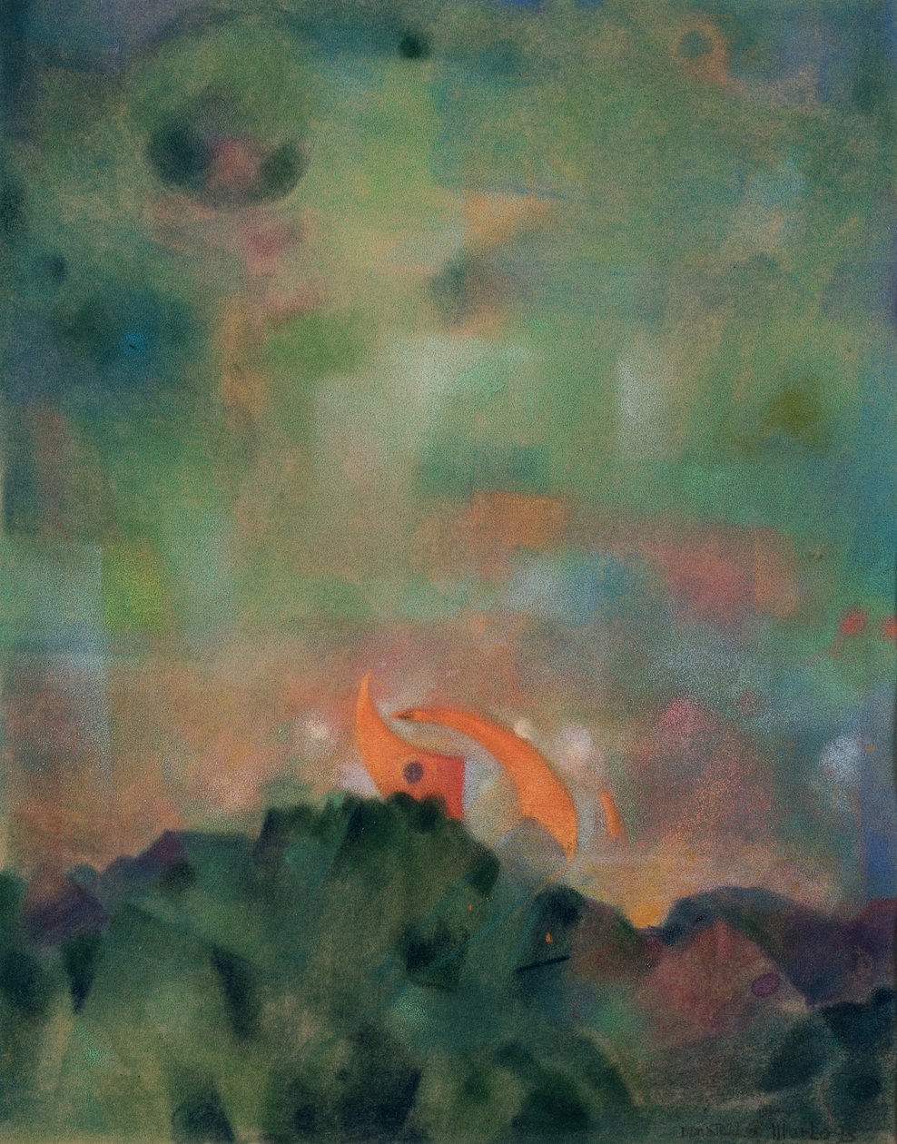 Untitled (Hängglidning?) av Donatella Merlo