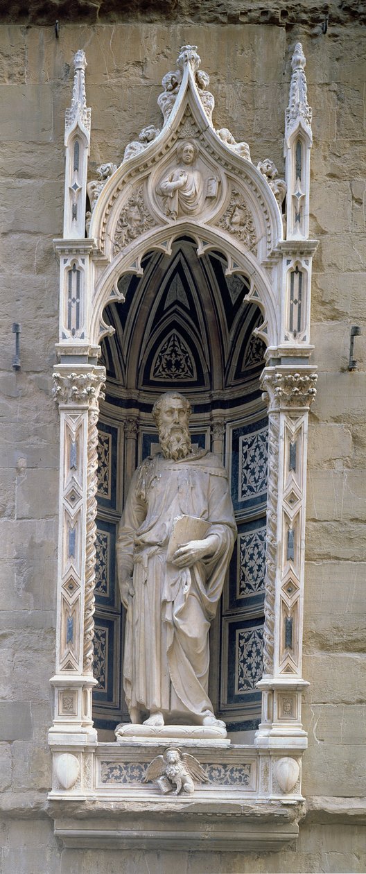 Markus, 1411 (marmor) av Donatello